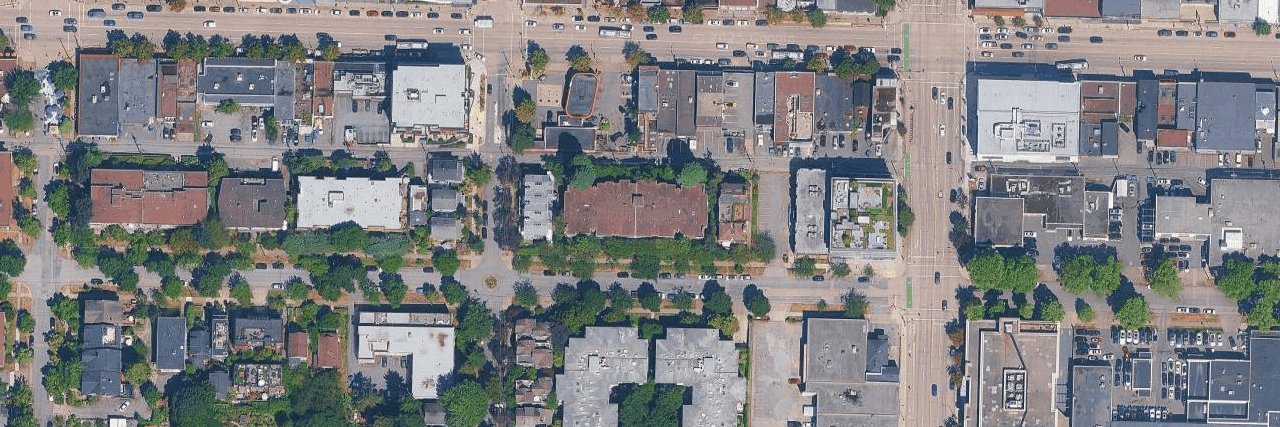 West On 5th aerial view