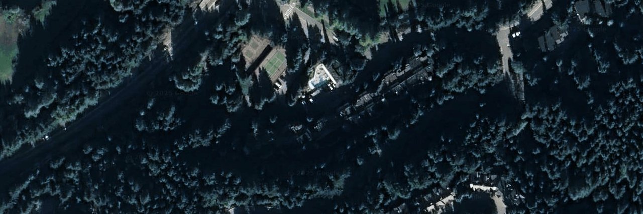 Tantalus Lodge aerial view