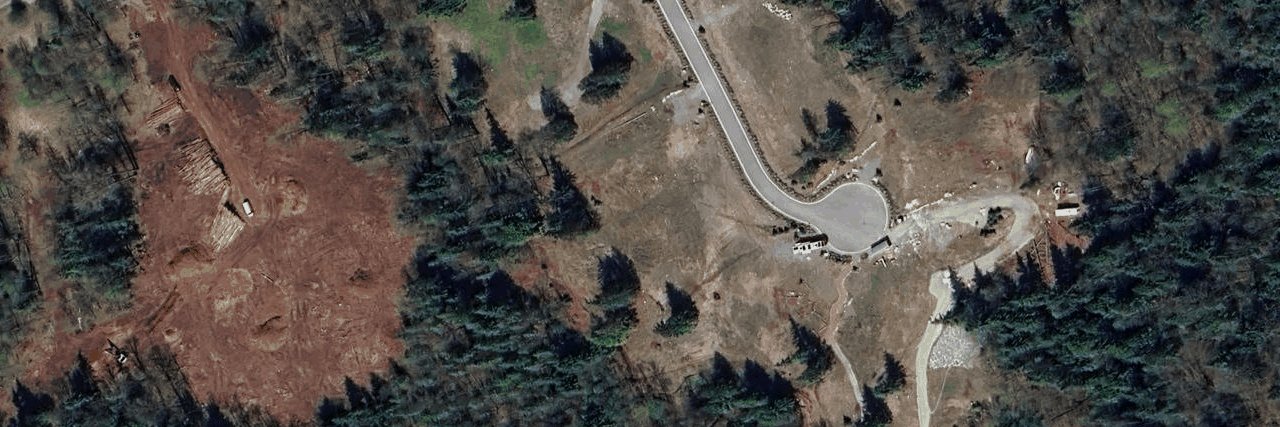 Hayward Lake Estates aerial view