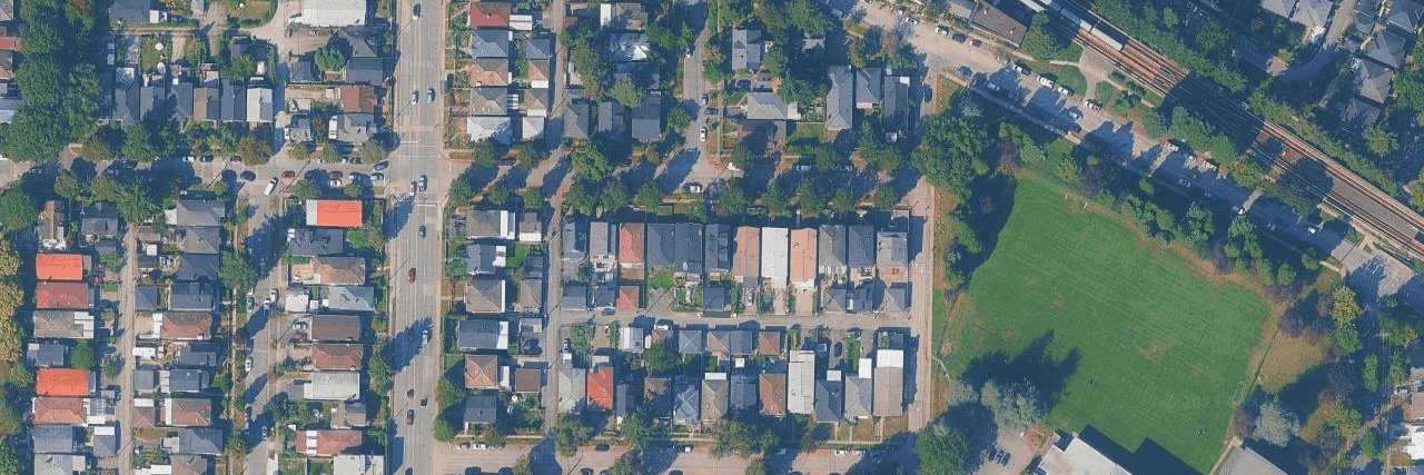 aerial view