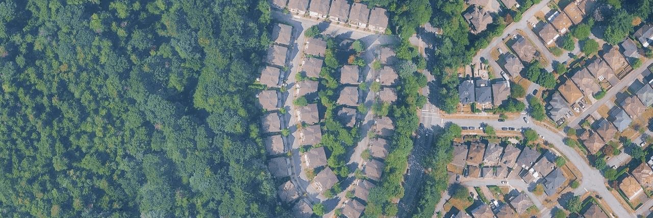 Englewood Mews aerial view