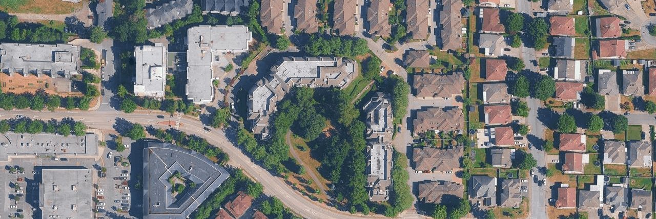 Strawberry Hill Estate aerial view