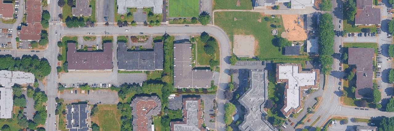 Heritage Manor aerial view