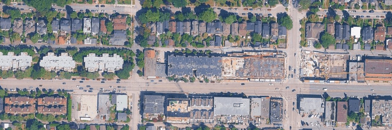 The Madison aerial view