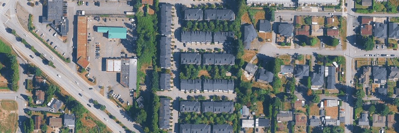 The Gable aerial view