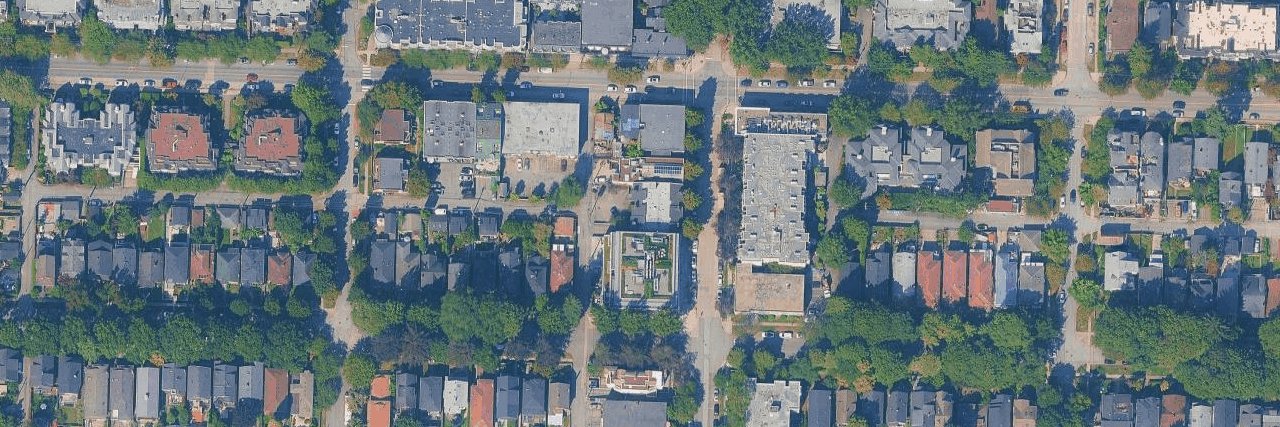 Alta Vista Court aerial view