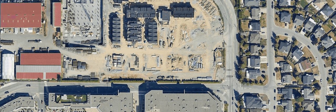 High Street Village aerial view