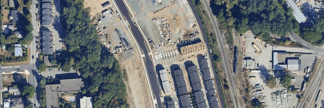 Rail District aerial view