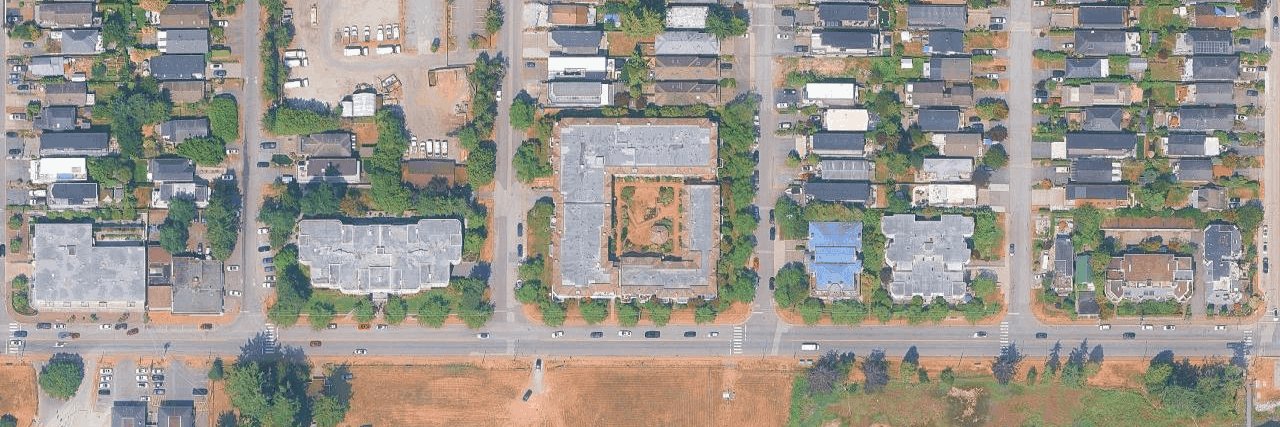 Southport aerial view