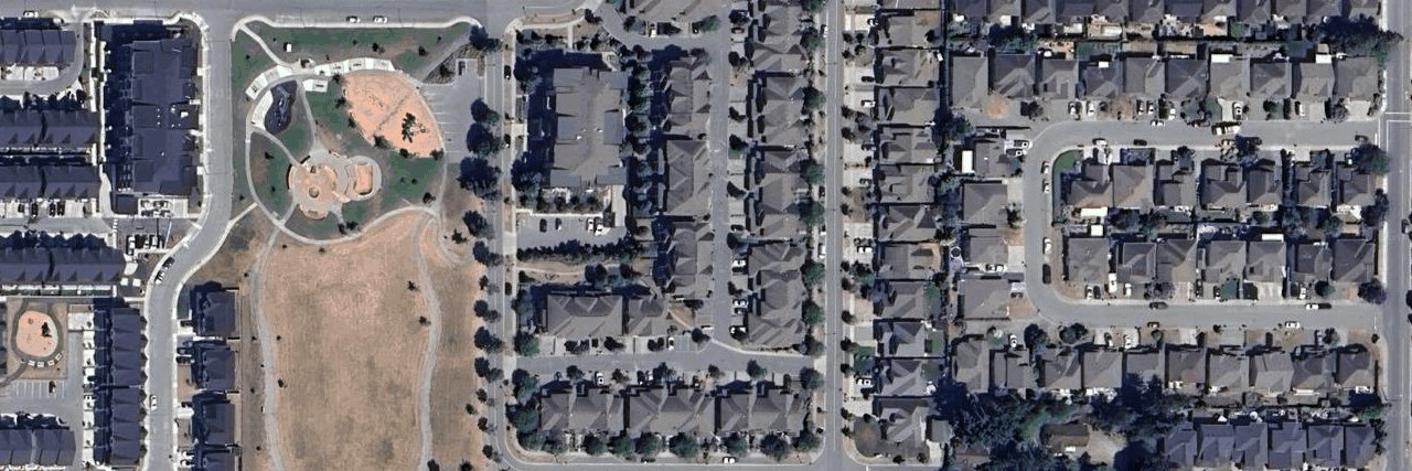 Lindys Crossing aerial view