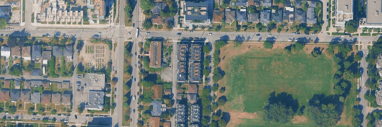 Vancouver West aerial view