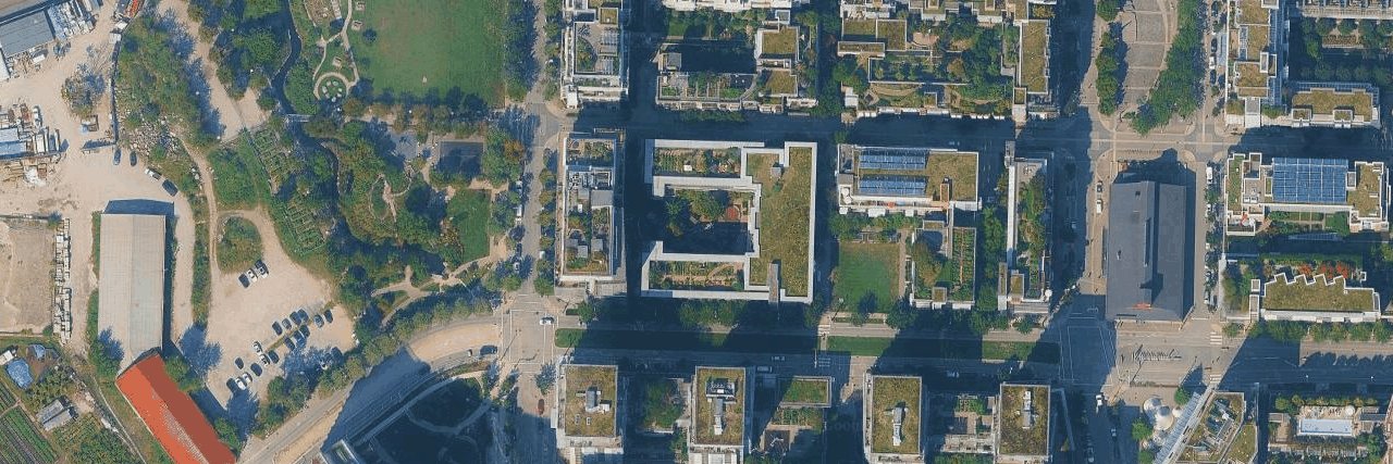 Brook At The Village On False Creek aerial view