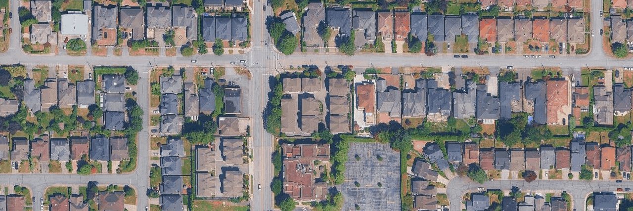 Harrington Court aerial view