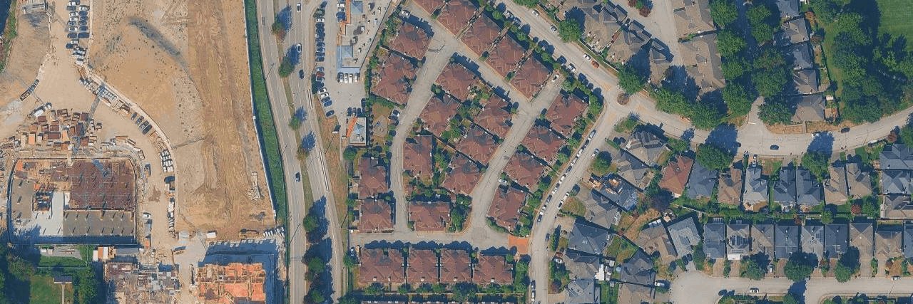 Cunningham Gardens aerial view