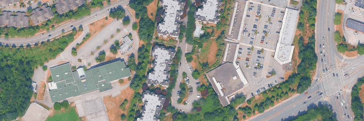 The Mountreux aerial view