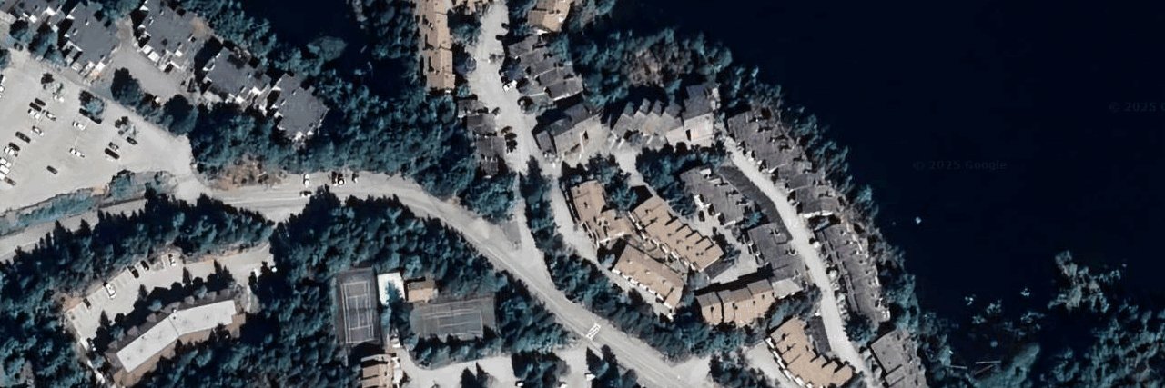 Twin Lakes aerial view