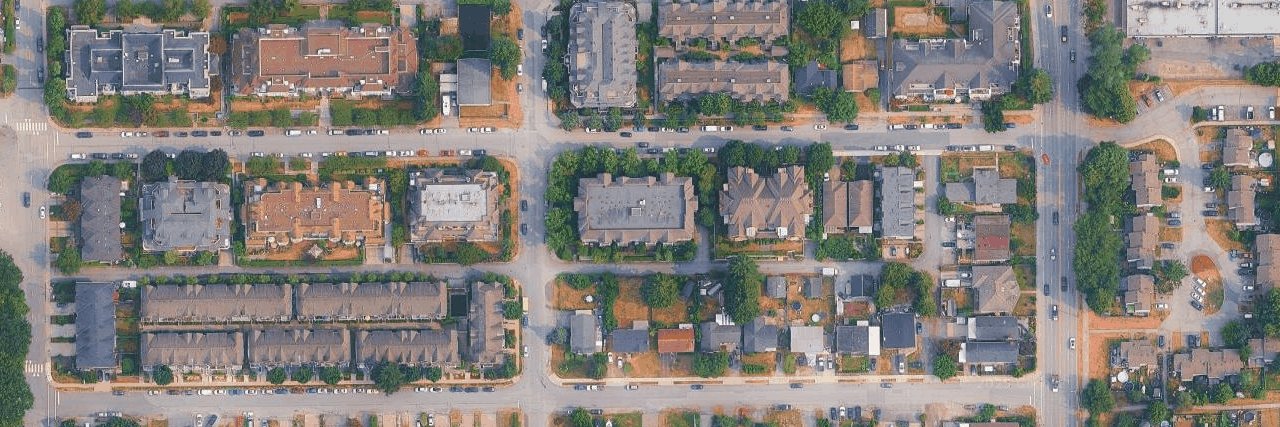 The Brownstone aerial view