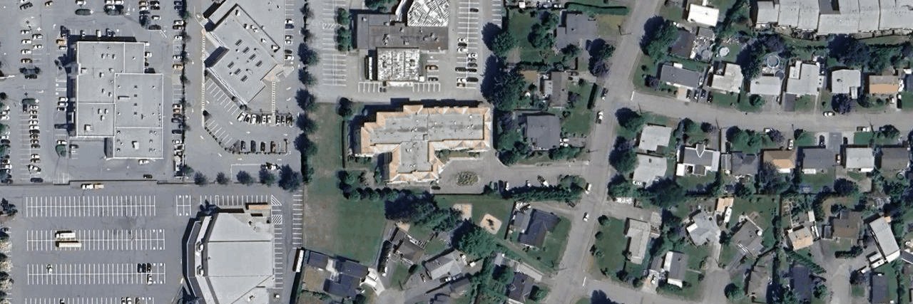 Elmwood Terrace aerial view