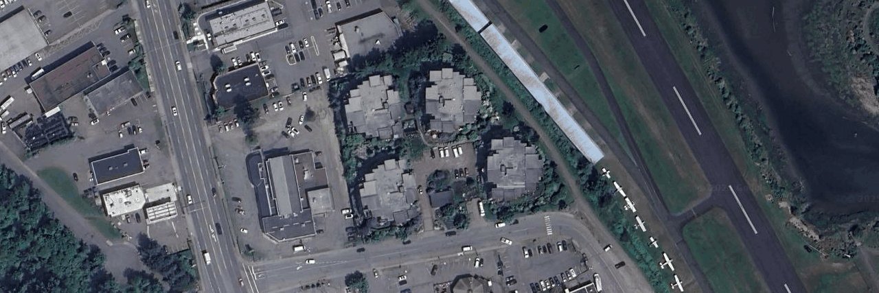 Trumpeters Landing aerial view