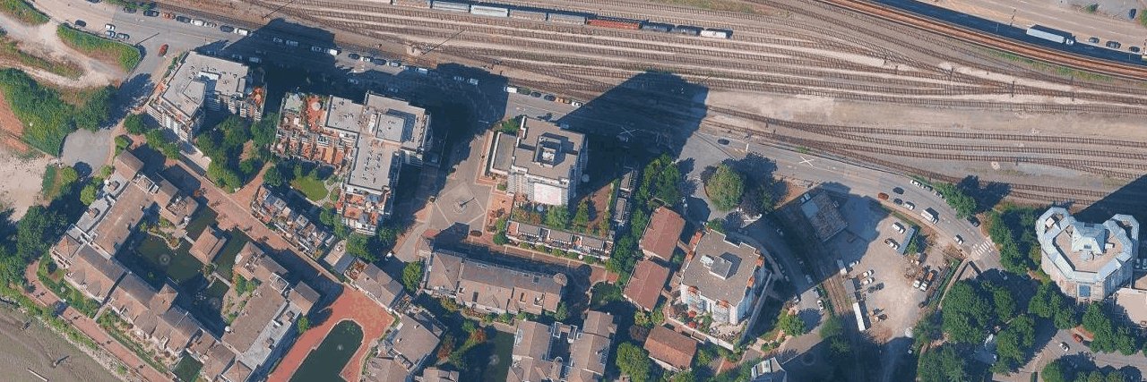 The Q aerial view