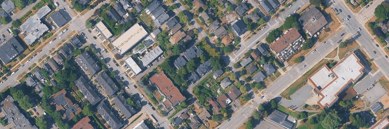 Hillside Manor aerial view