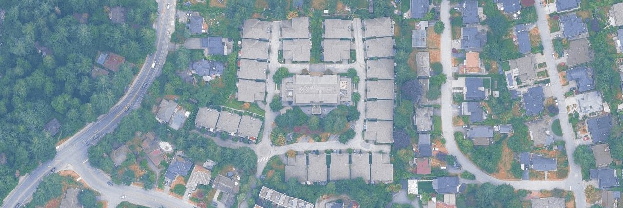 The Manor aerial view