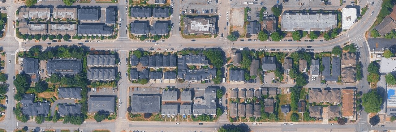 Fentons Court aerial view