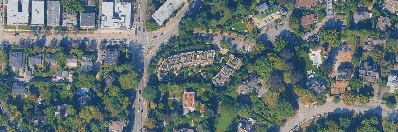 The Crescent On Mcrae aerial view