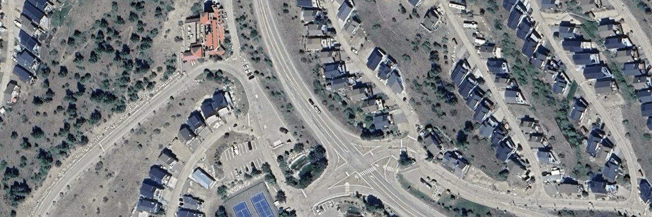 aerial view