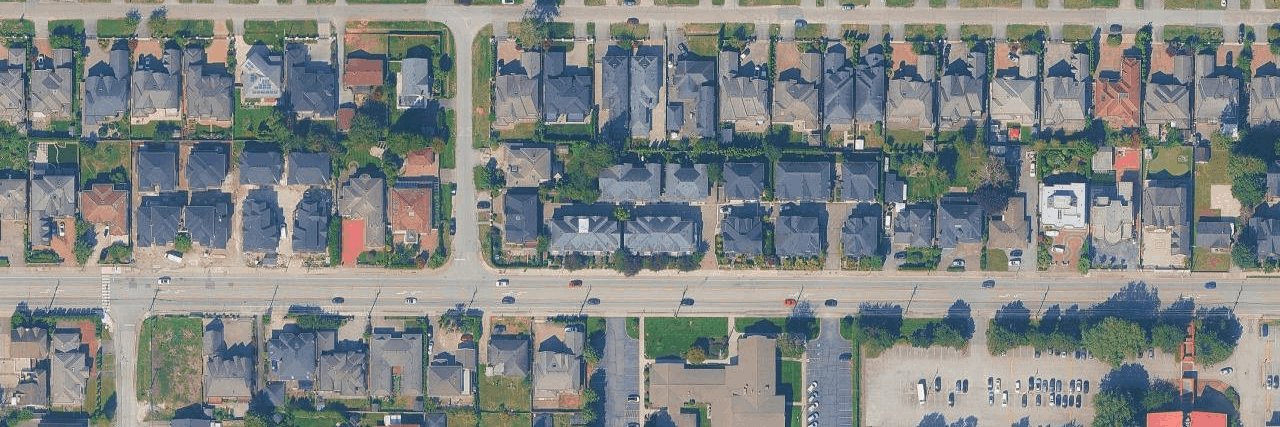 Southarm Gardens aerial view