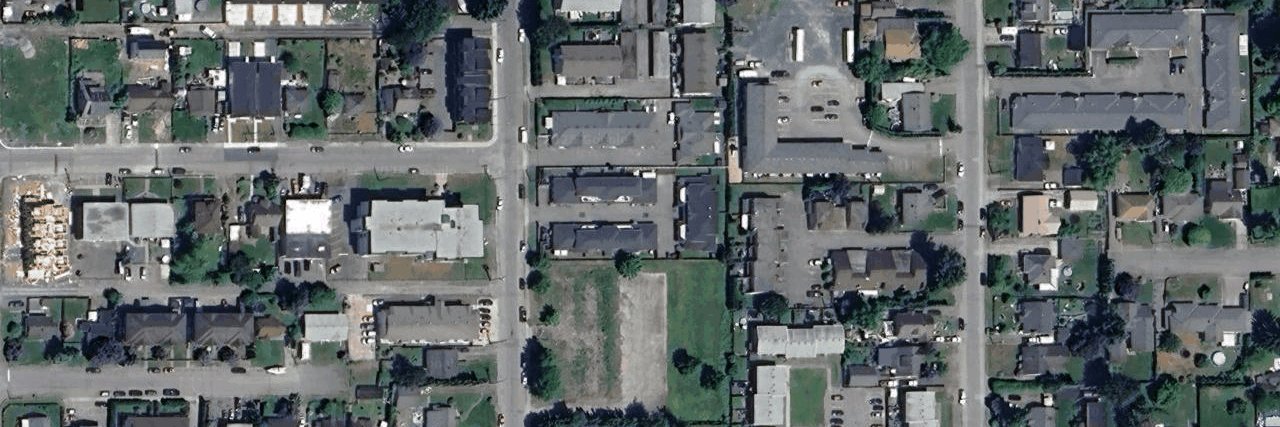 Hampton Court aerial view