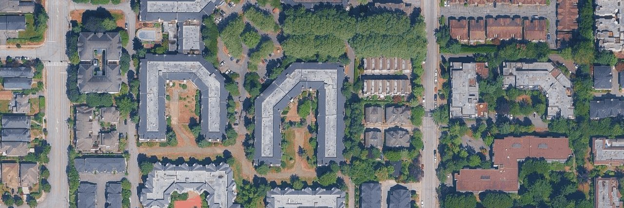 Dorchester Circle aerial view