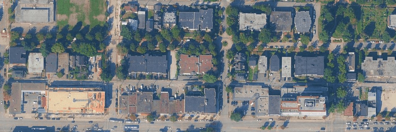 The Carolinas aerial view