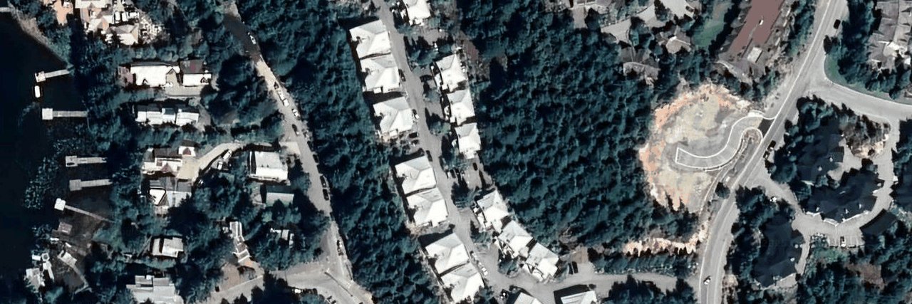 Blueberry Hill Estates aerial view