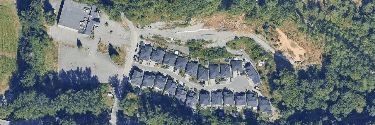 Clayburn Creek Estates aerial view