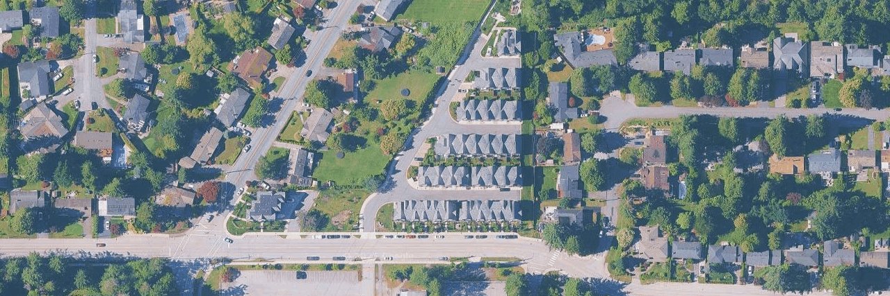 South Grove aerial view
