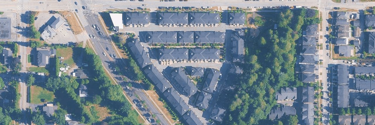 Panorama South aerial view