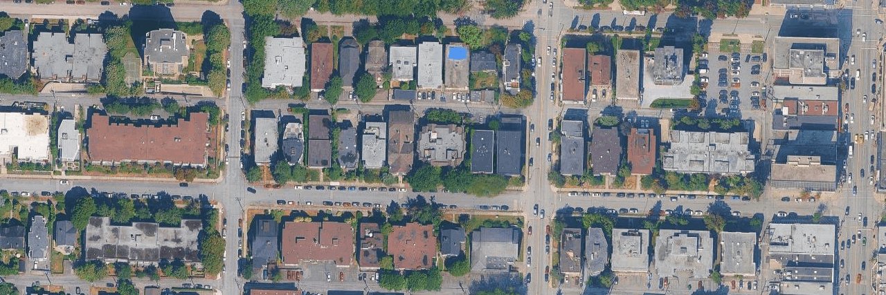 Dorchester Place aerial view