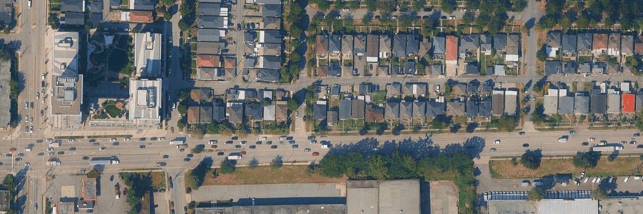 aerial view