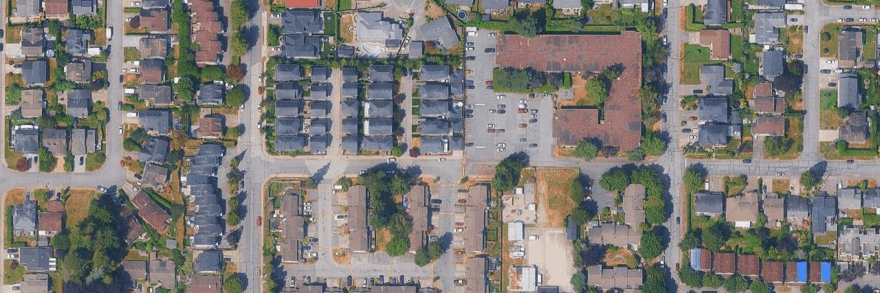 Linden Mews aerial view