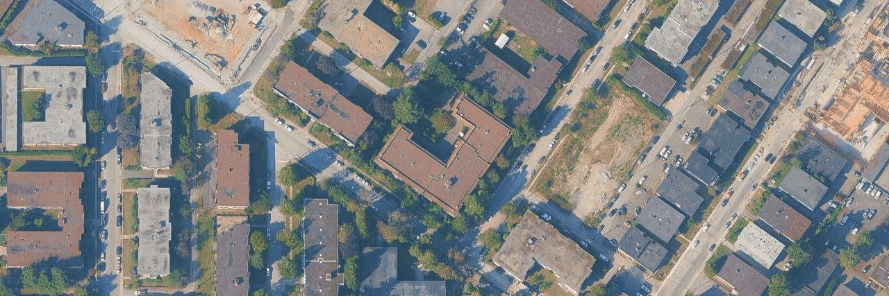 The Fir Crest aerial view