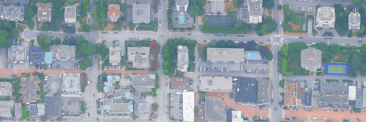 The Tides aerial view