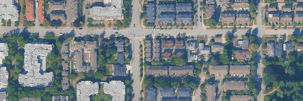 Winston Gardens aerial view