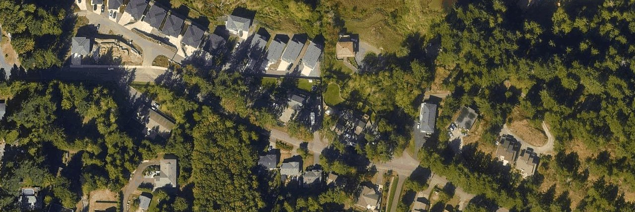 Uplands aerial view