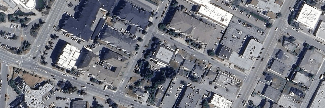 Hawthorne Park aerial view