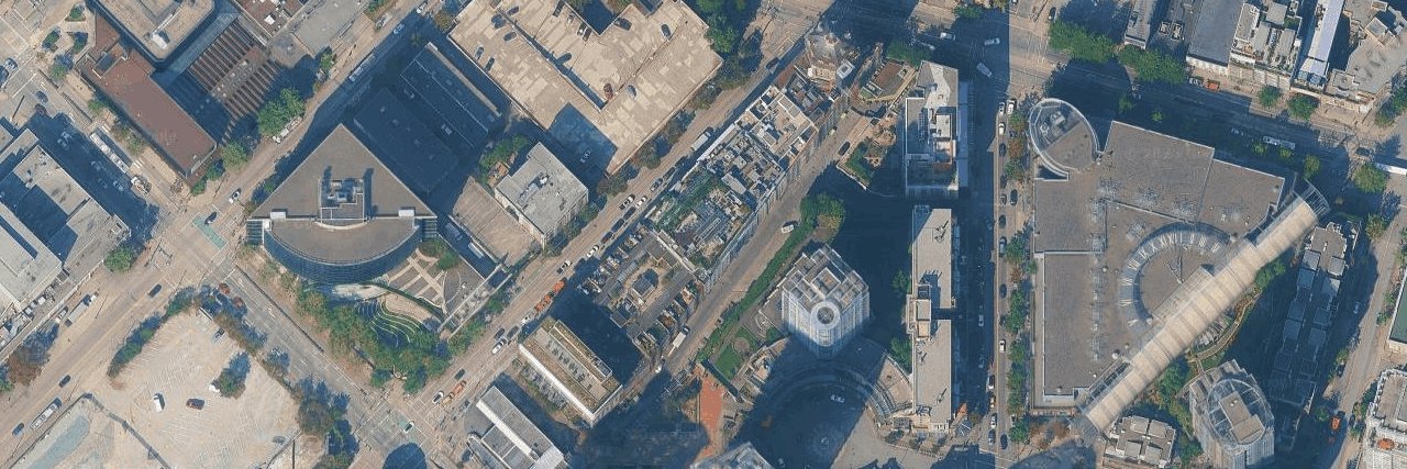 The Crane aerial view