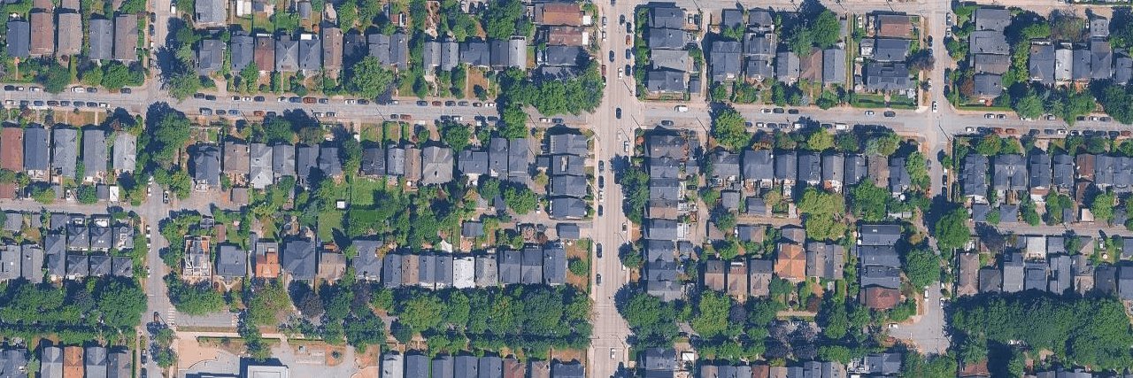 Kitsilano aerial view