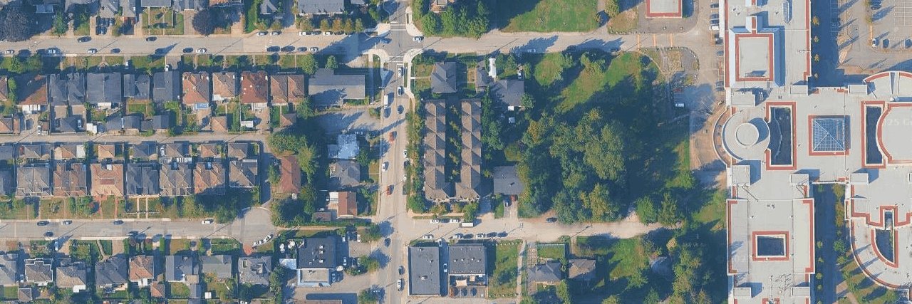 Royal Garden's aerial view