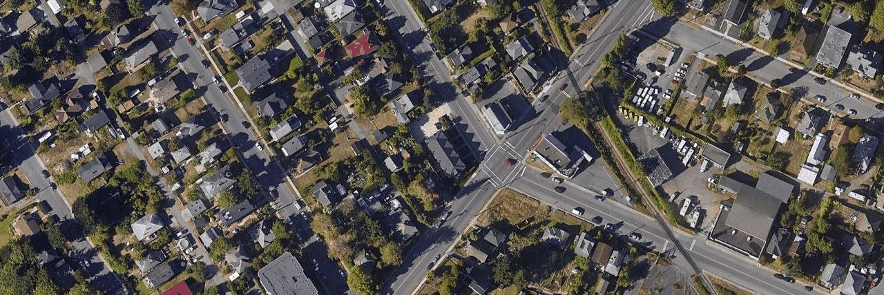 aerial view