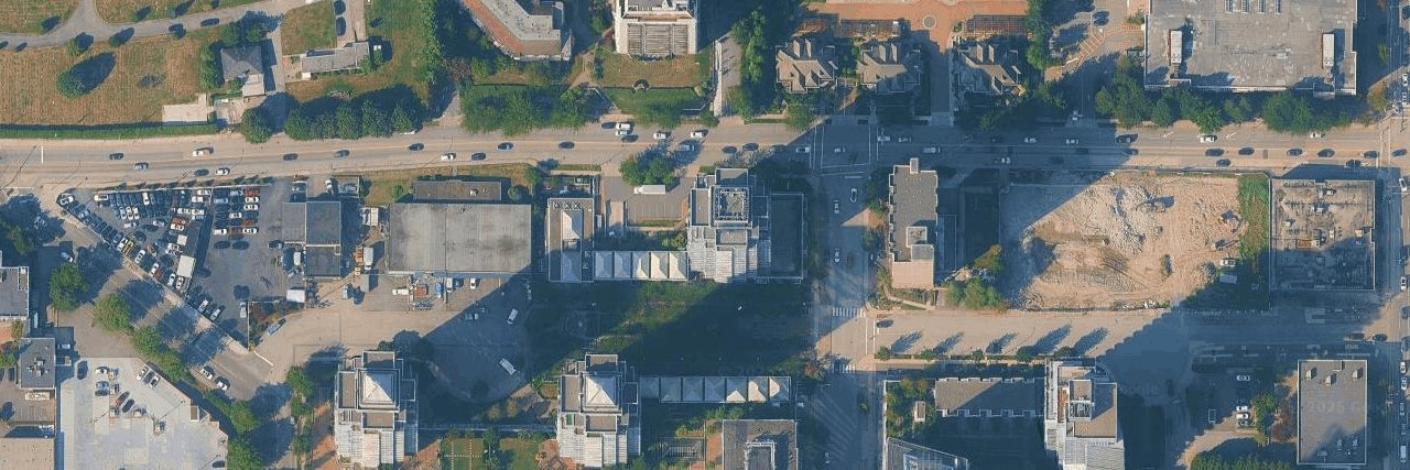 Buchanan North aerial view